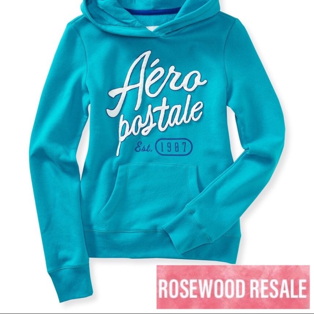 Girls’ Aeropostale Pop Glitter Hoodie